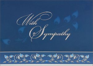 With Sympathy